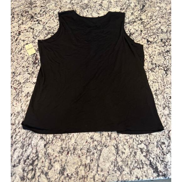 Coldwater Creek NWT women’s top size XL black - Picture 6 of 9